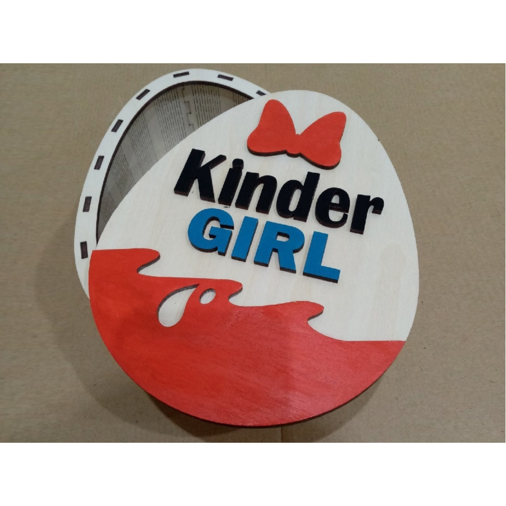 Подарочная коробка Kinder Girl