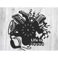 Часы Life is music