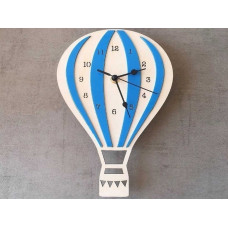 Часы в форме воздушного шара