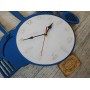 Часы для кухни со столовыми предметами 