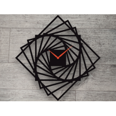 Часы абстракция квадрат