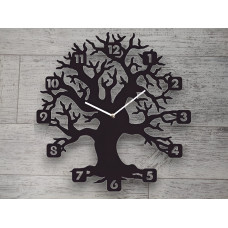Часы в виде дерева