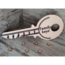 Ключница в форме ключа