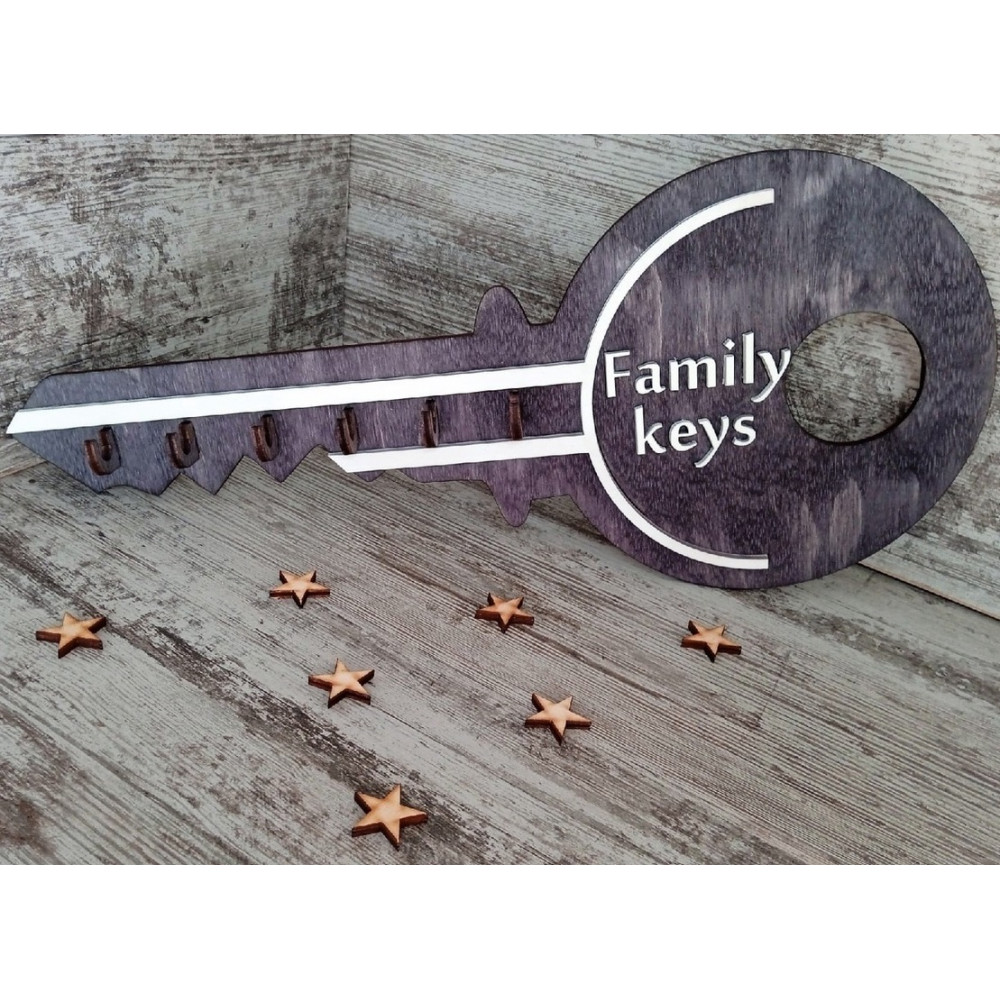 Ключница в виде ключа Family Kays