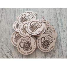 Медаль с кружкой пенного