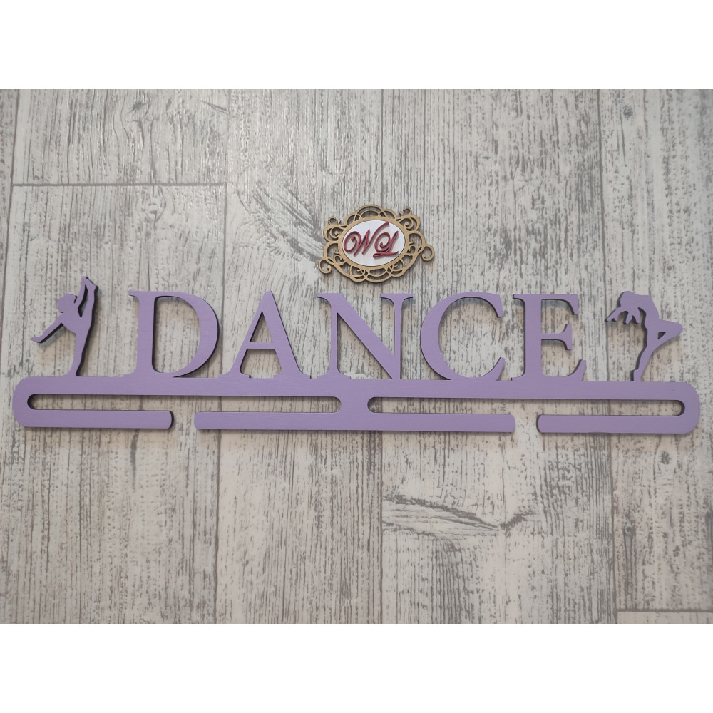 Медальница Dance с двумя фигурками