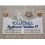 Медальница Volleyball с кубками по краям