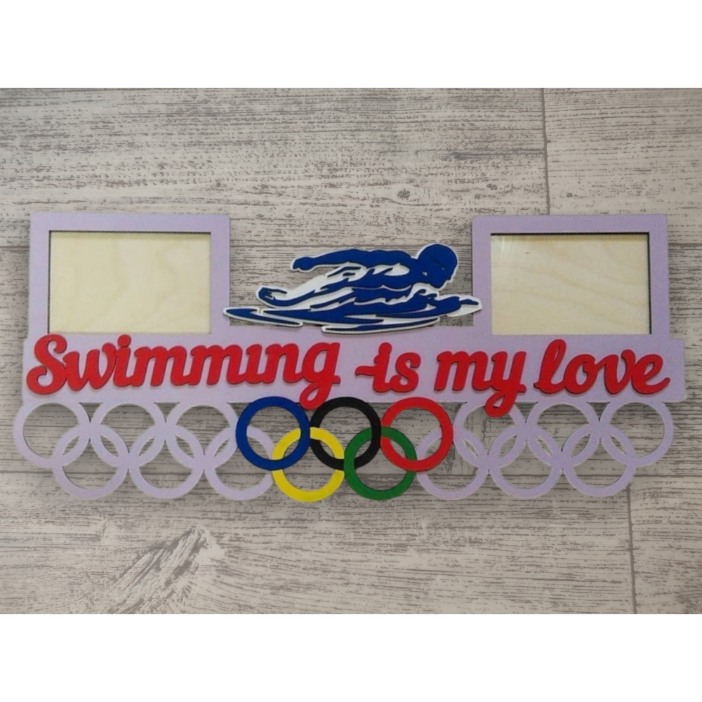 Медальница Swimming is my love