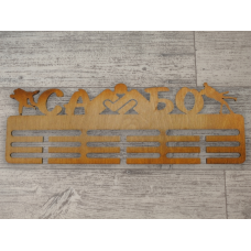 Медальница самбо из дерева