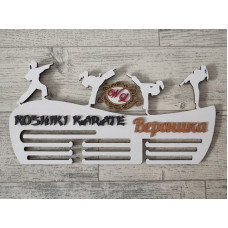 Медальница Koshiki karate женская