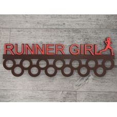 Медальница Runner girl