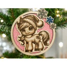 Игрушка с красавицей лошадкой