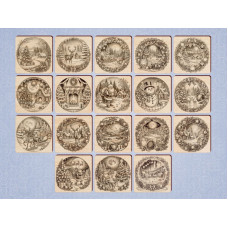 Подставки под горячее на Новый Год