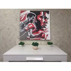 Картина Мухаммед Али 5 слоев