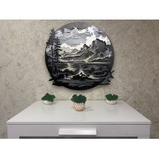 Многослойная картина Пикник