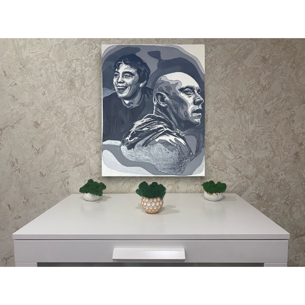 Многослойное панно Брат 