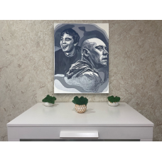 Многослойное панно Брат 