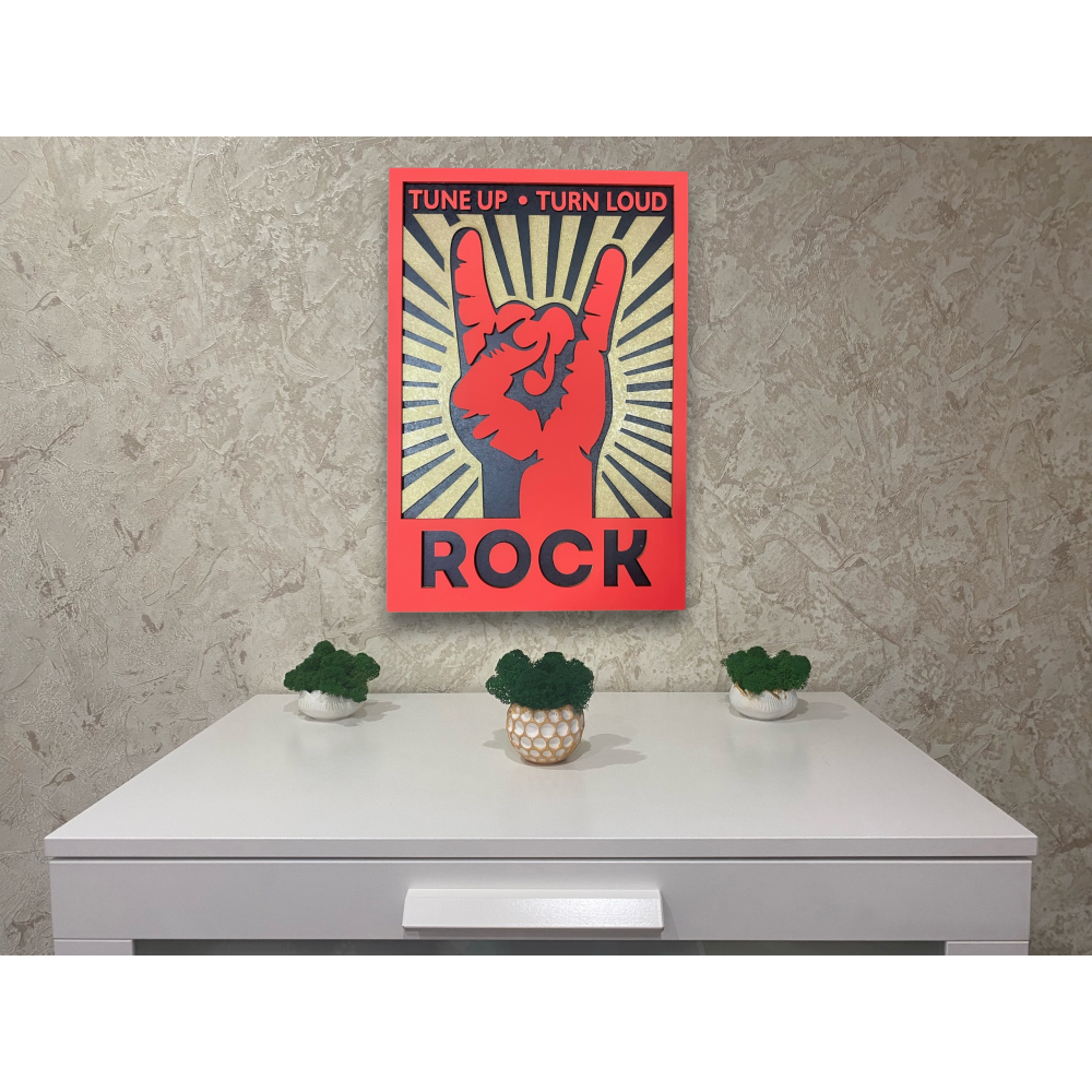 Многослойное панно ROCK 