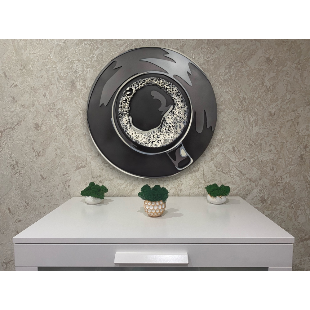 Панно Чашка кофе 6 слоев