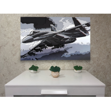 Панно Истребитель 6 слоев