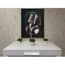 Панно Микрофон 7 слоев