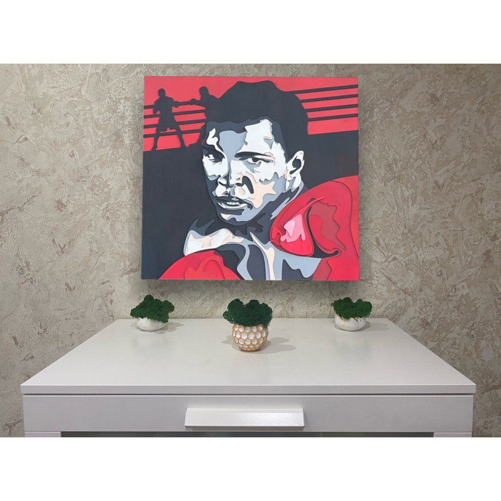 Панно Мухаммед Али 8 слоев