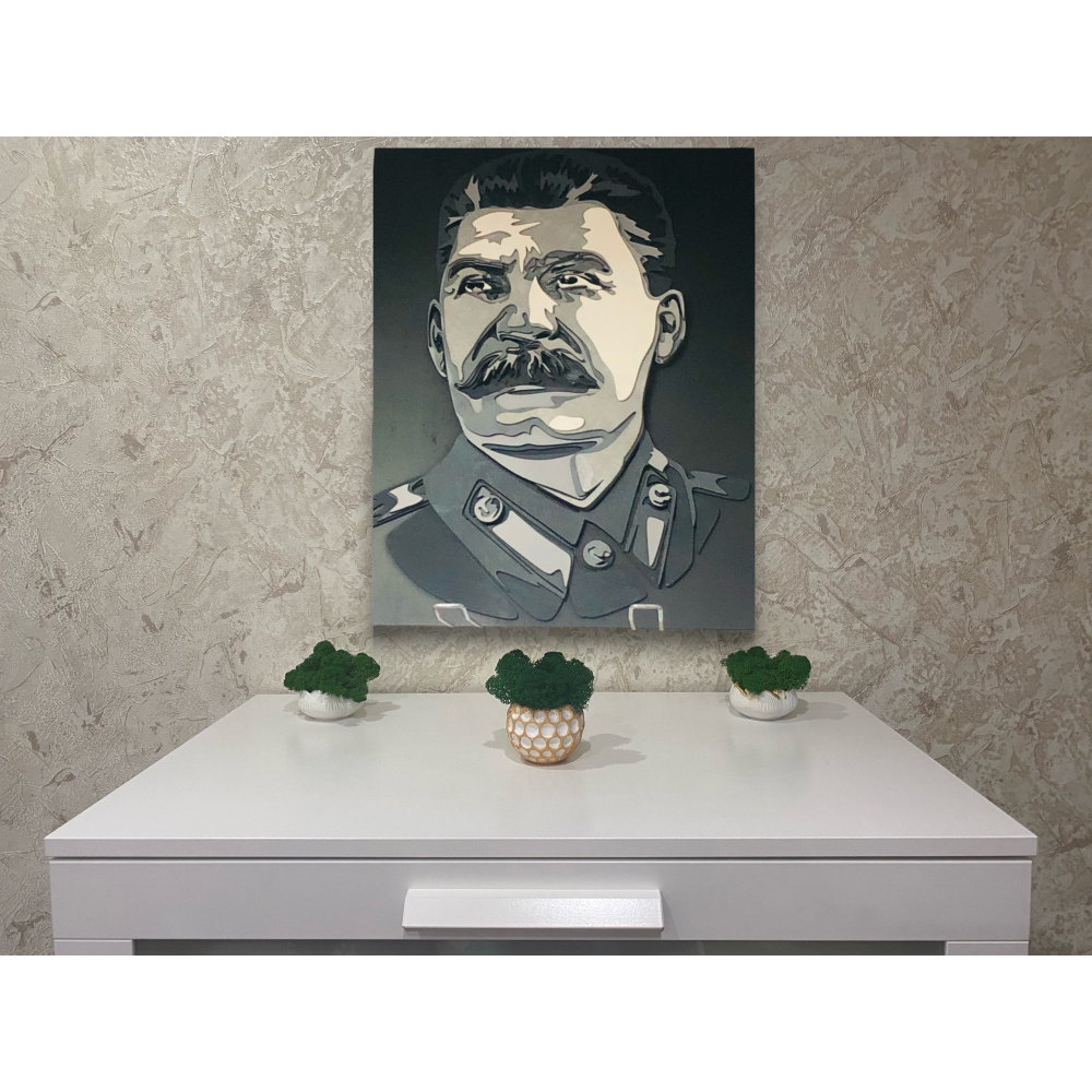 Панно Сталин 7 слоев