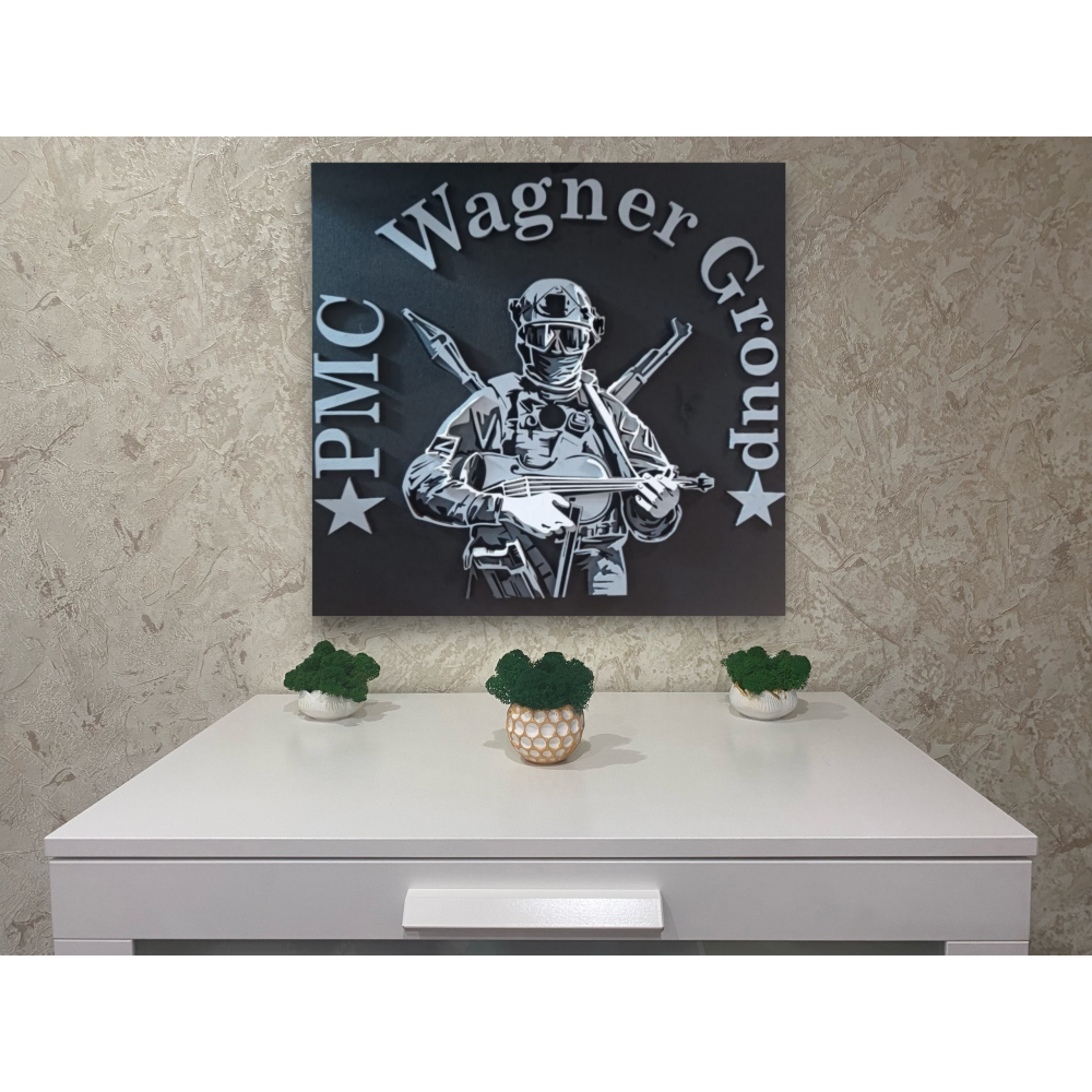 Панно Вагнер музыкант 4 слоя