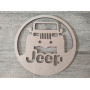 Панно Jeep без покраски